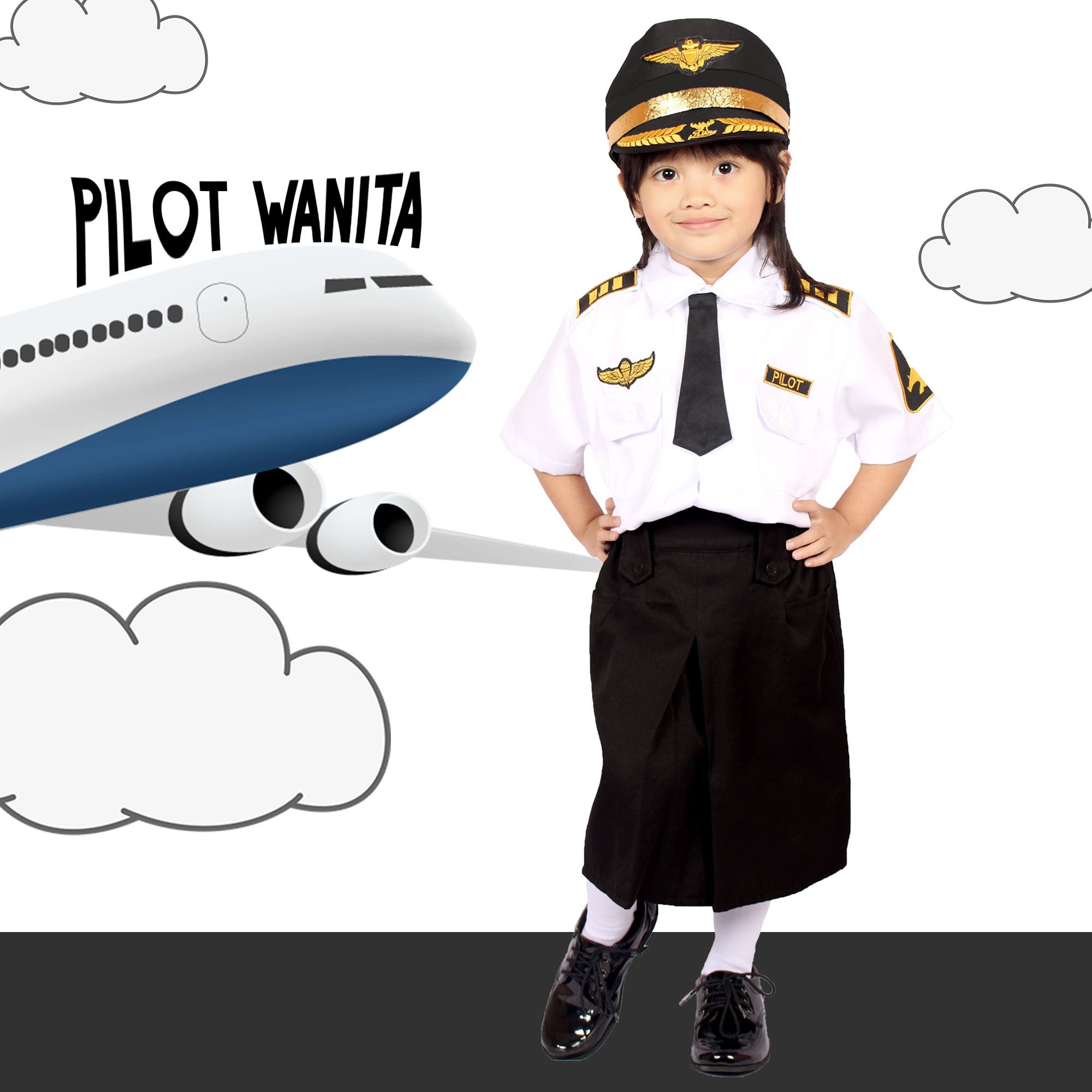 Detail Gambar Kartun Profesi Pilot Nomer 15