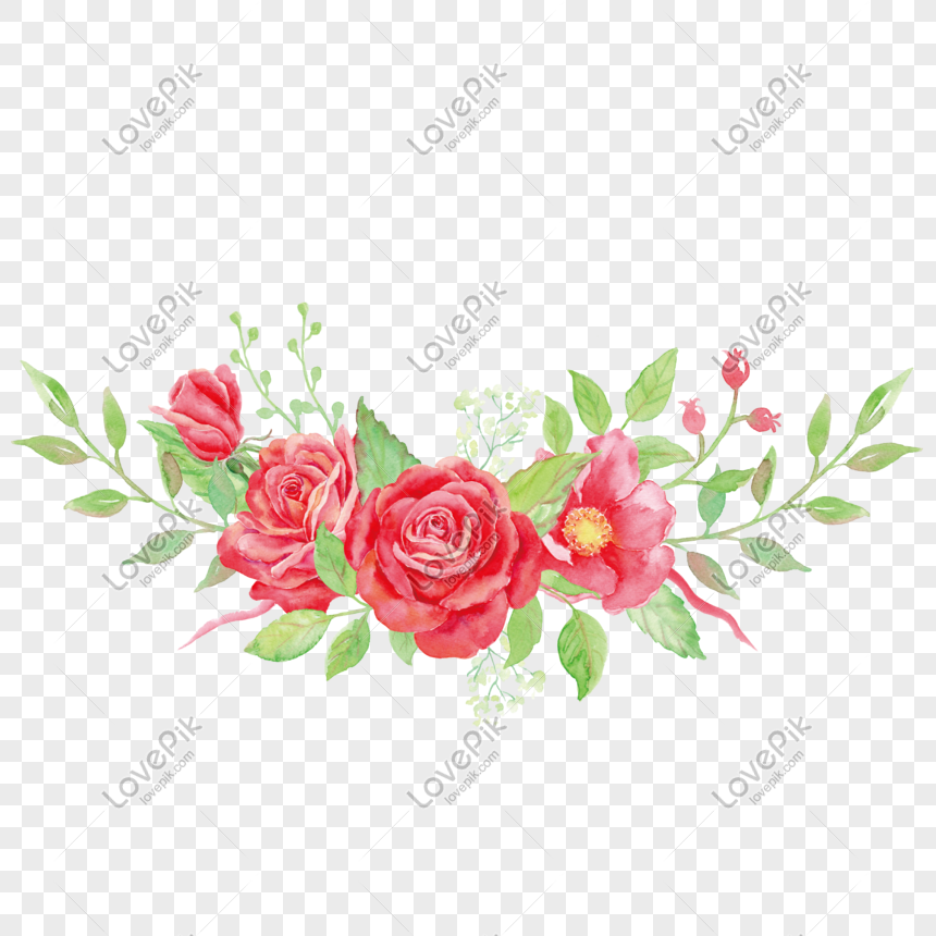 Detail Gambar Kartun Rangkaian Bunga Mawar Nomer 12