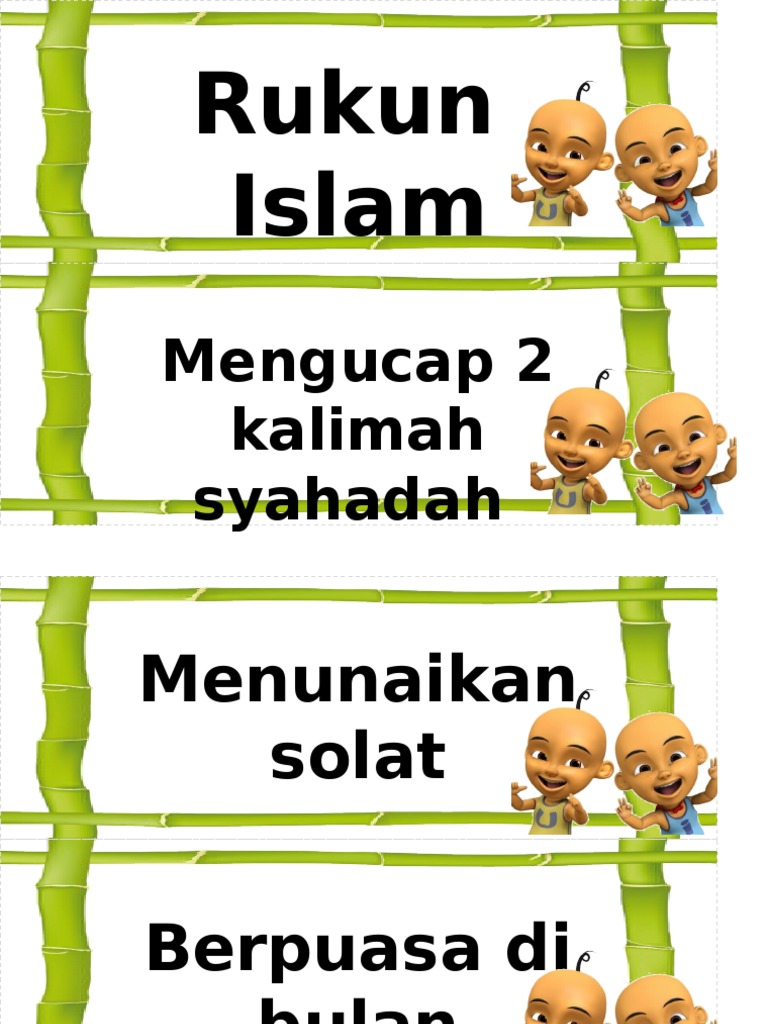 Detail Gambar Kartun Rukun Islam Nomer 54