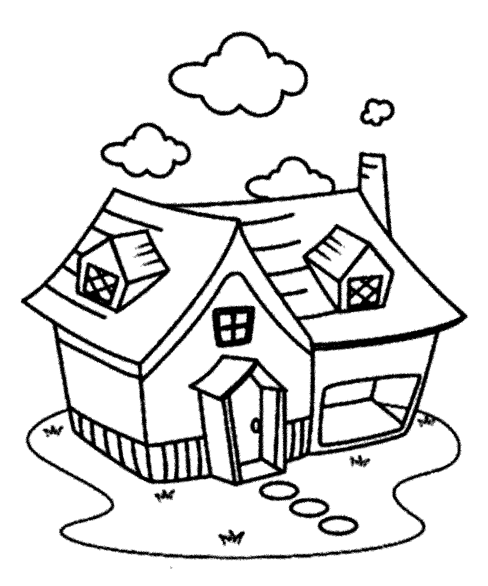 Detail Gambar Kartun Rumah Hitam Putih Nomer 35