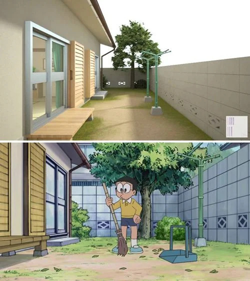 Detail Gambar Kartun Rumah Nobita Dan Giant Nomer 10