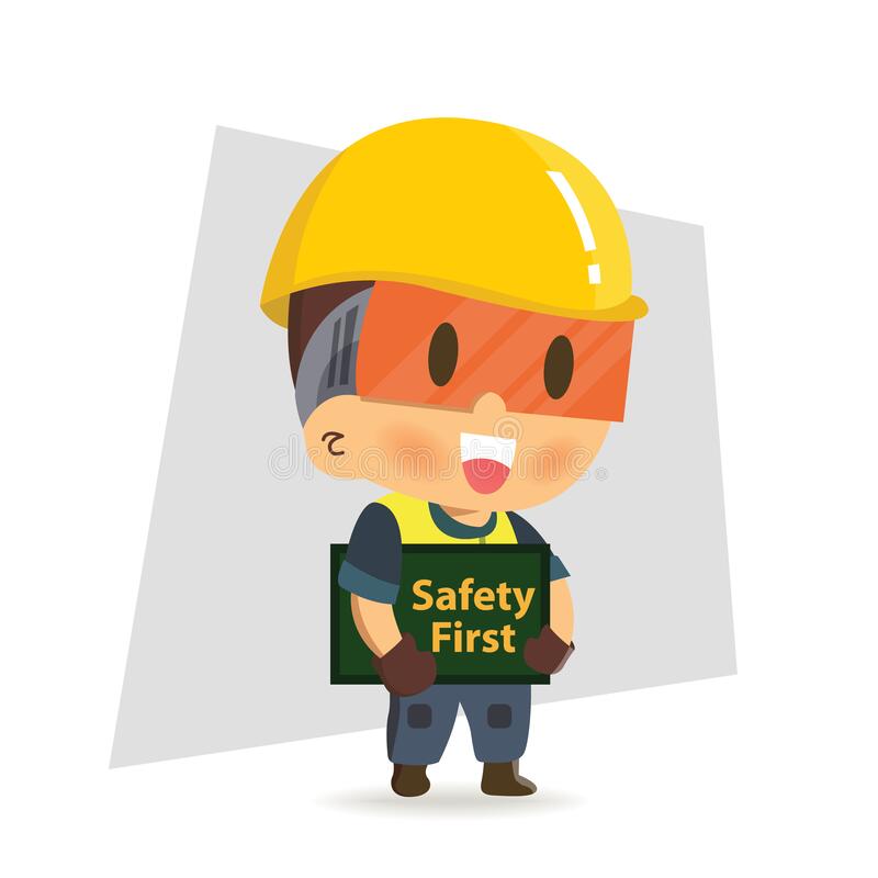 Gambar Kartun Safety First - KibrisPDR