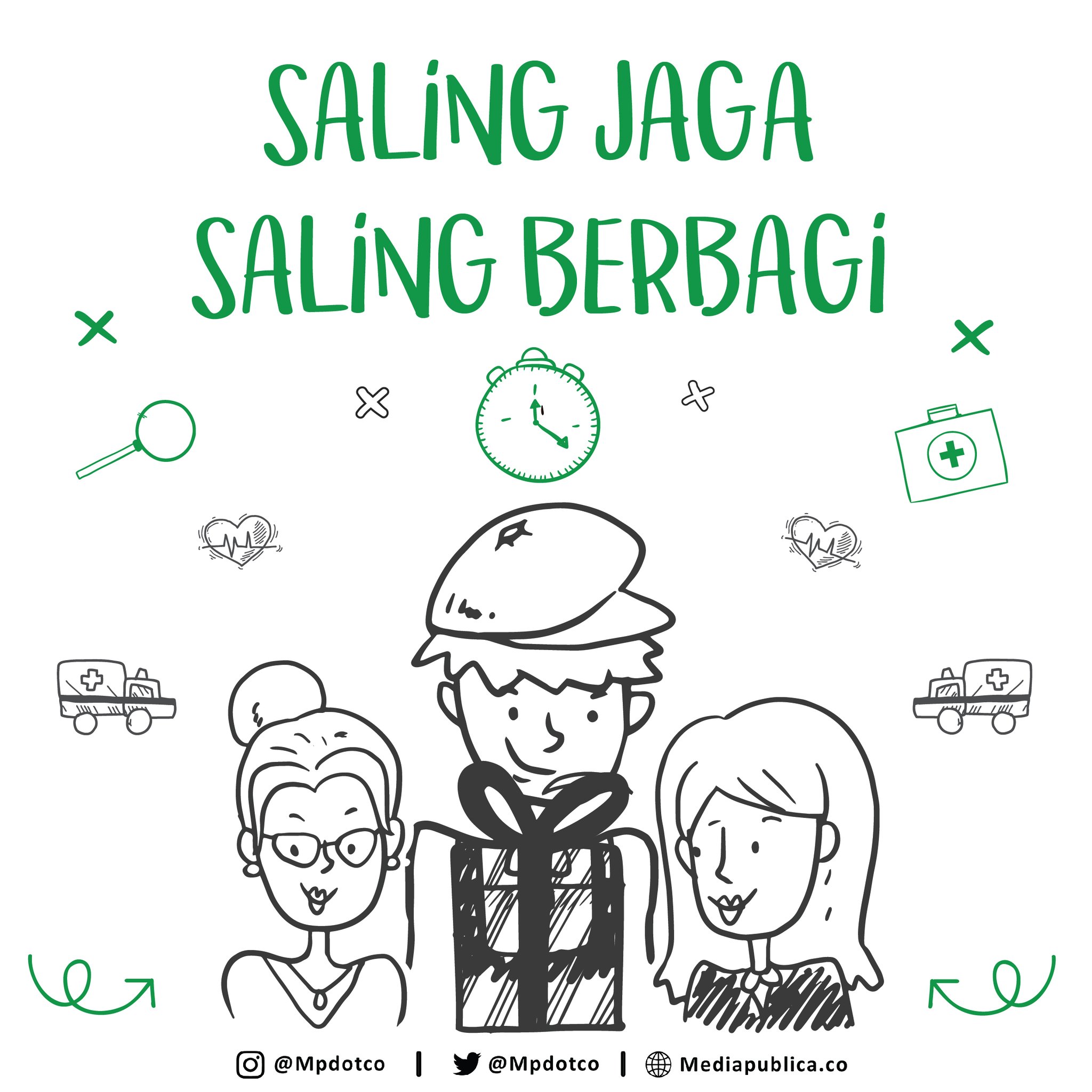 Detail Gambar Kartun Saling Berbagi Nomer 29