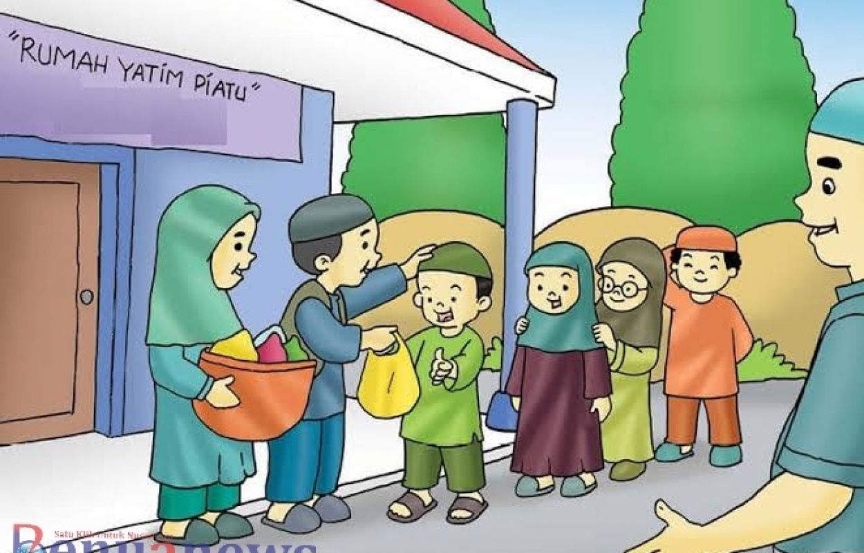 Detail Gambar Kartun Santunan Anak Yatim Nomer 4