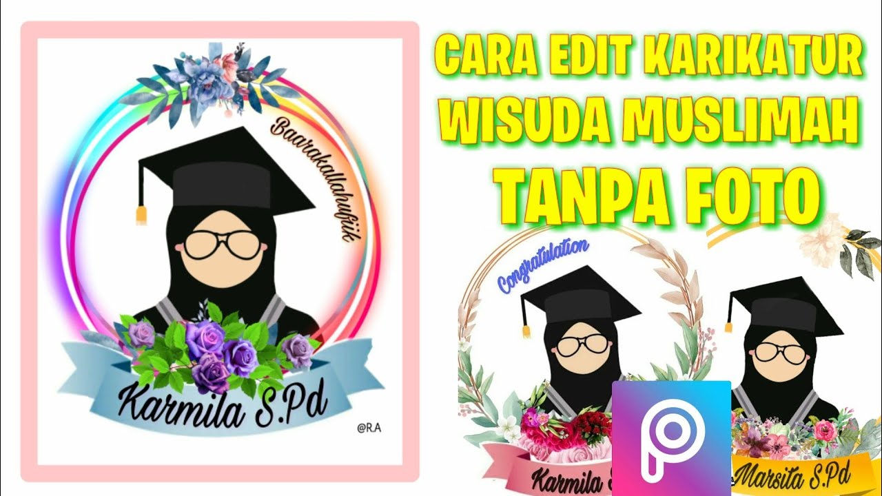 Detail Gambar Kartun Sarjana Gambar Kartun Sarjana Berjilbab Nomer 43