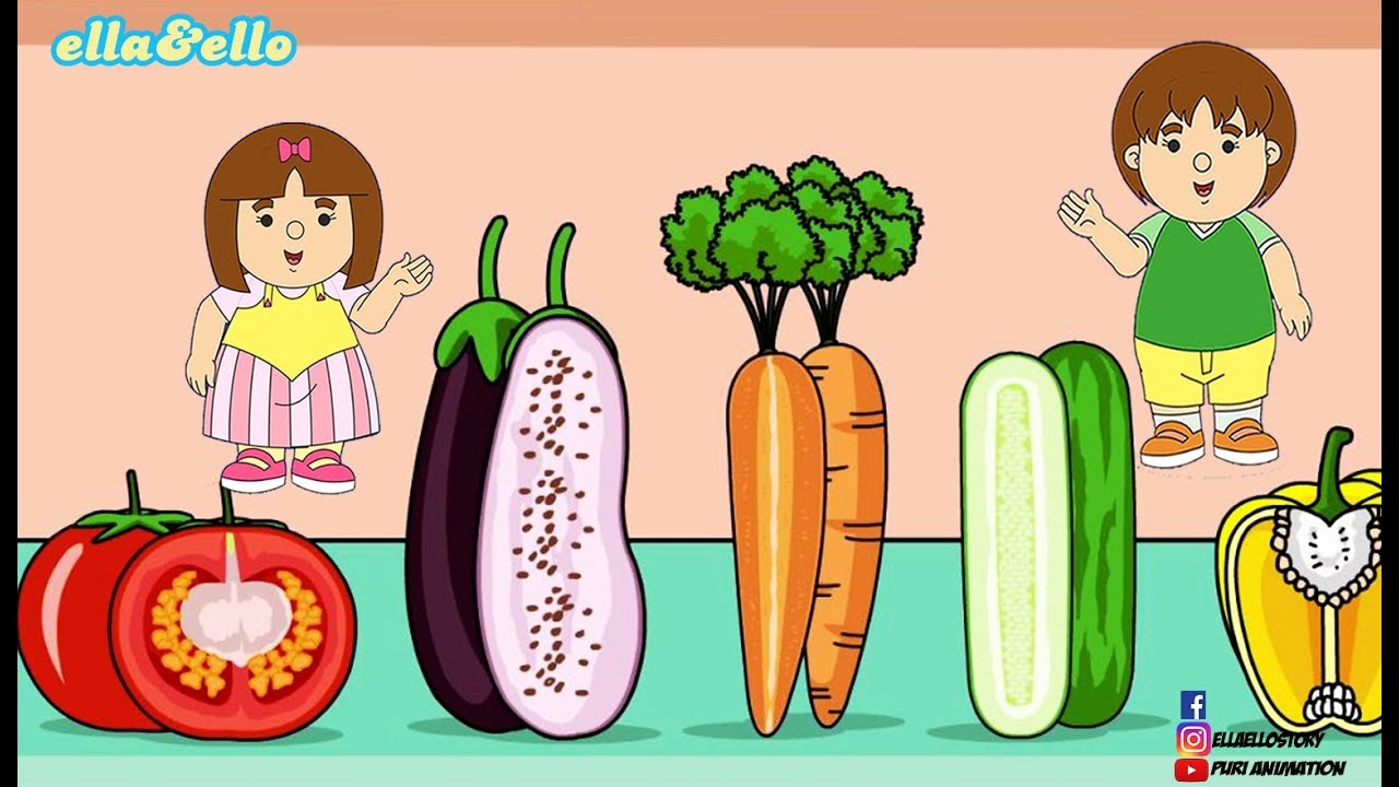 Detail Gambar Kartun Sayur Sayuran Nomer 51