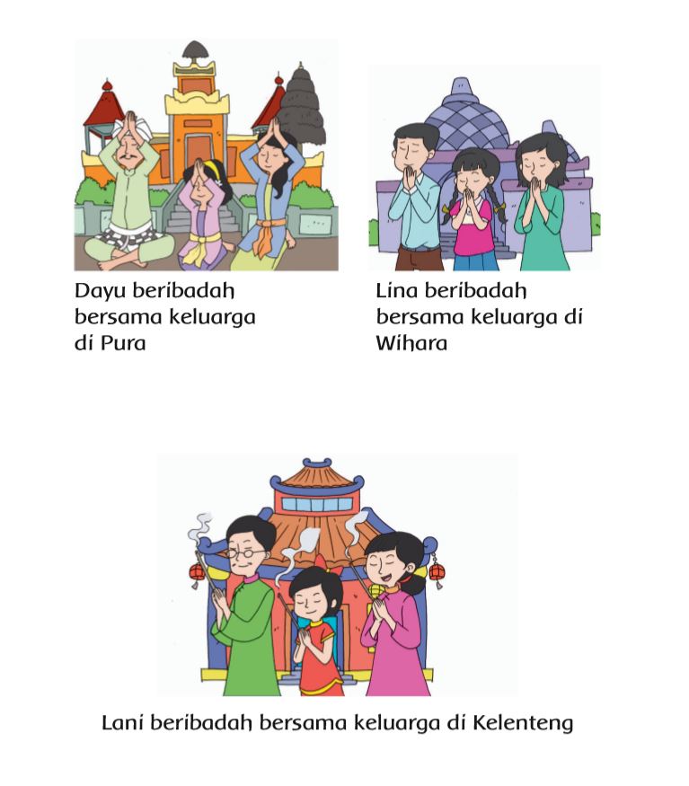 Detail Gambar Kartun Sedang Beribadah Nomer 48