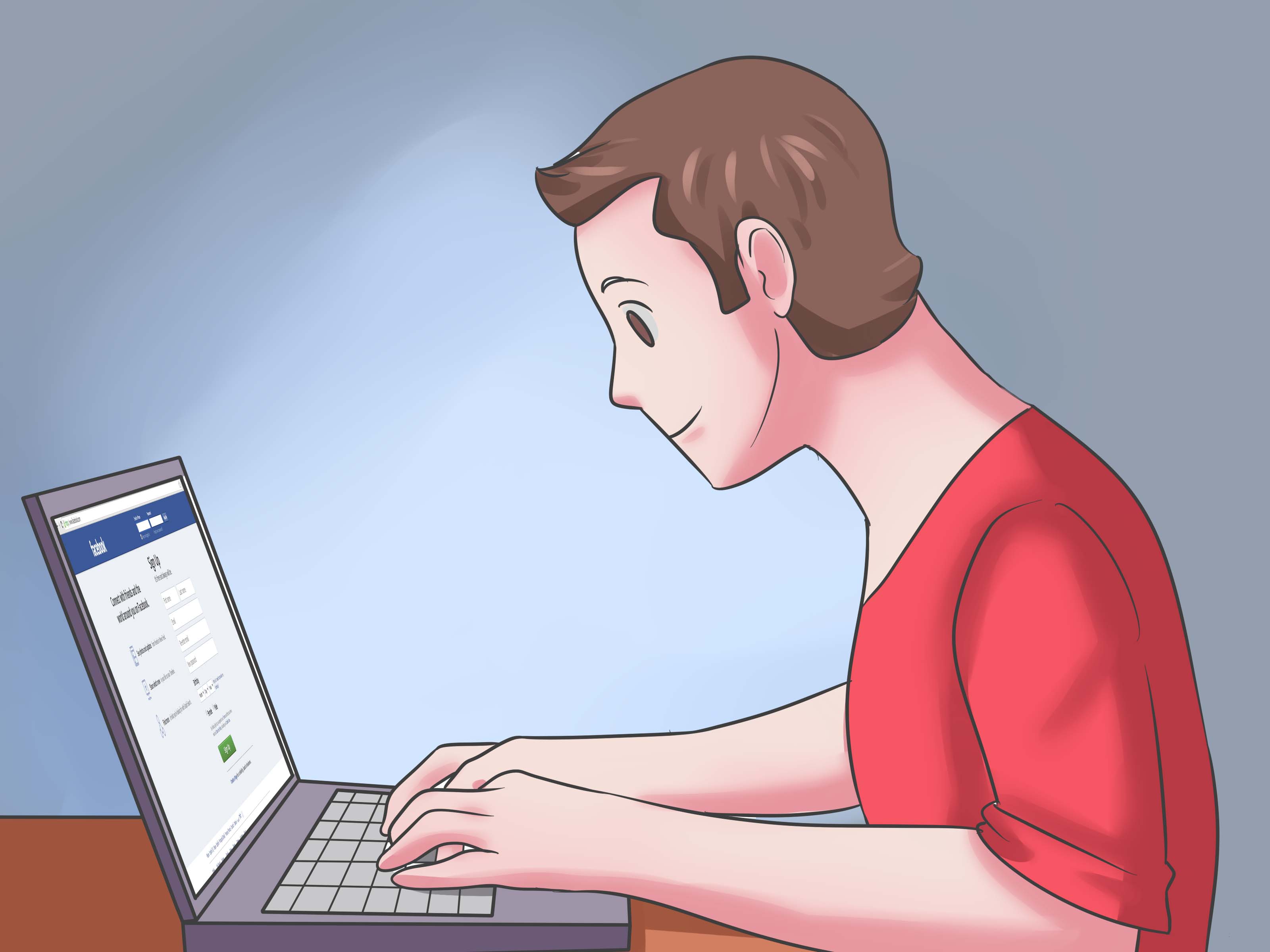 Detail Gambar Kartun Sedang Mengetik Nomer 54