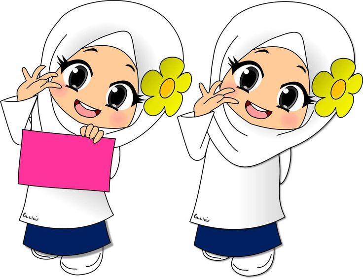Detail Gambar Kartun Sekolah Islam Nomer 14