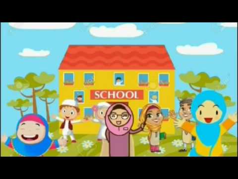 Detail Gambar Kartun Sekolah Islam Nomer 5