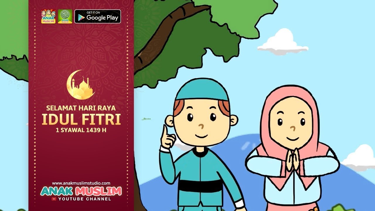 Detail Gambar Kartun Selamat Idul Fitri Nomer 19