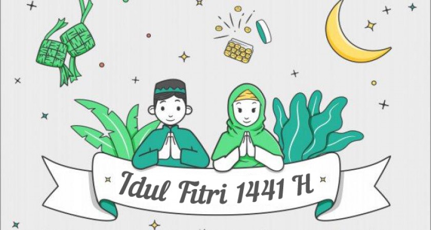 Detail Gambar Kartun Selamat Idul Fitri Nomer 21