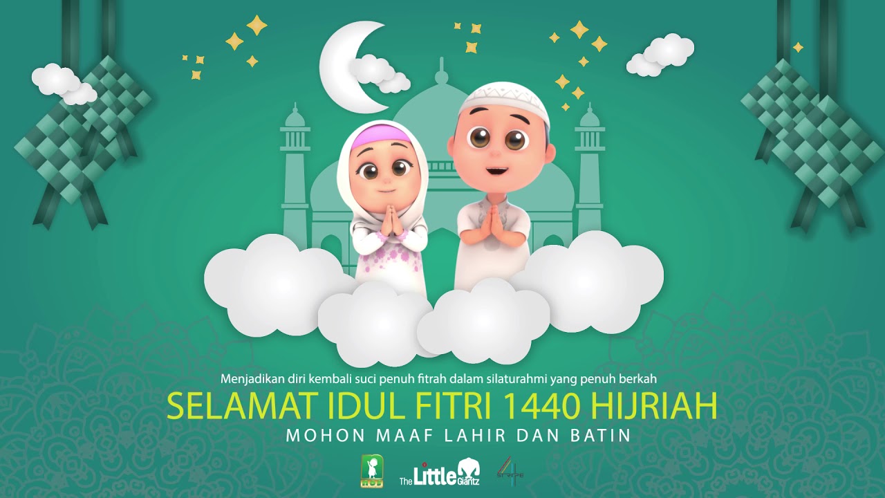 Detail Gambar Kartun Selamat Idul Fitri Nomer 6