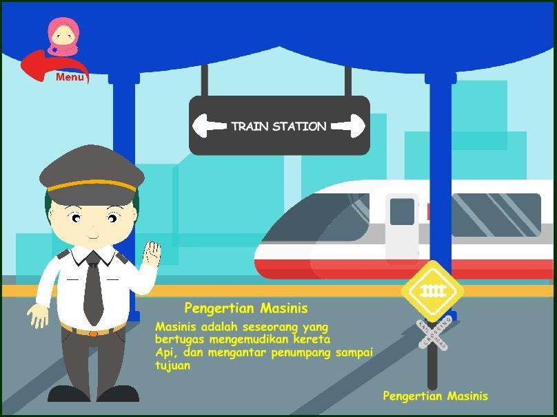 Detail Gambar Kartun Seorang Masinis Nomer 9