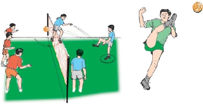 Detail Gambar Kartun Sepak Takraw Nomer 34