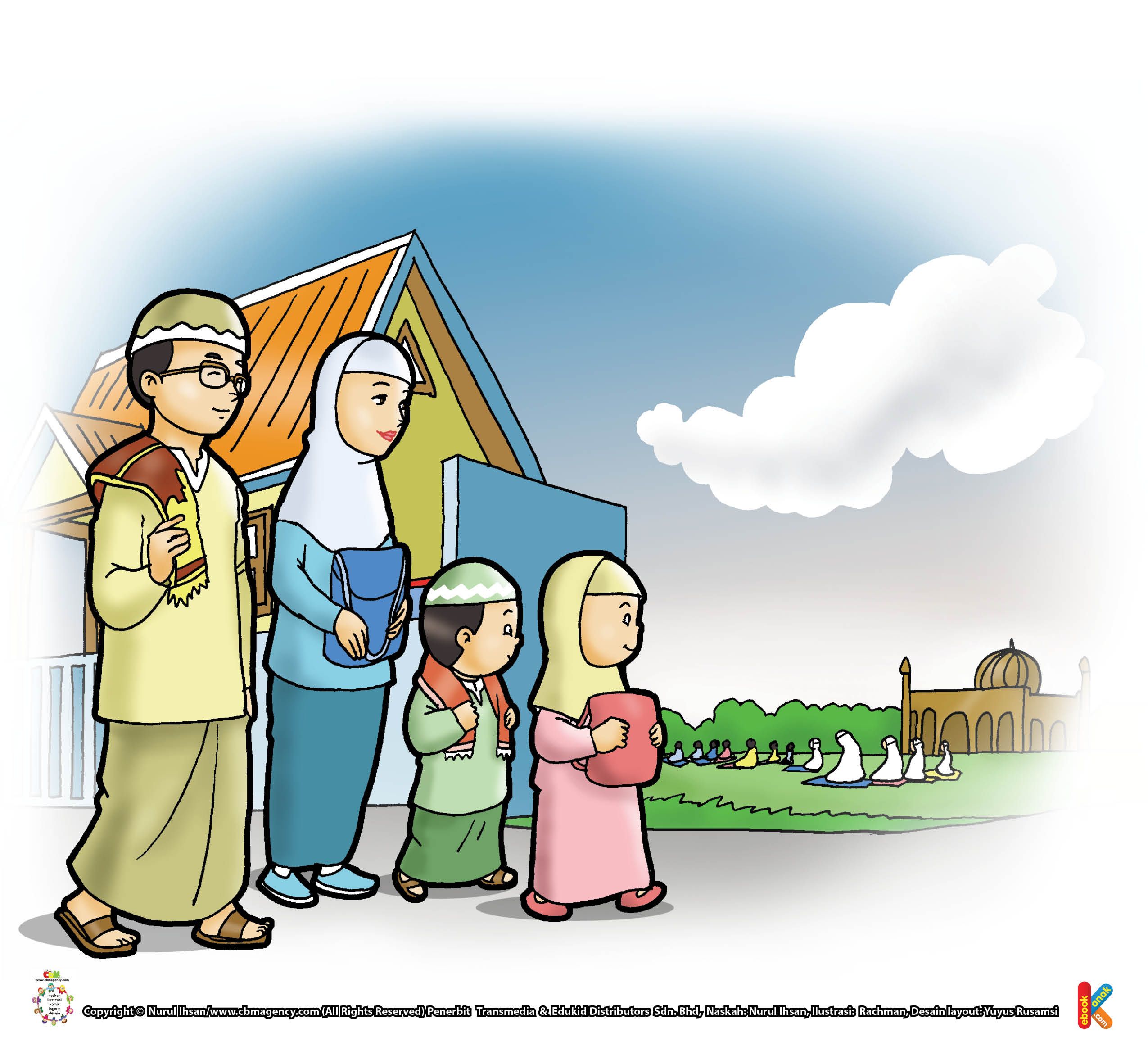 Detail Gambar Kartun Shalat Nomer 11