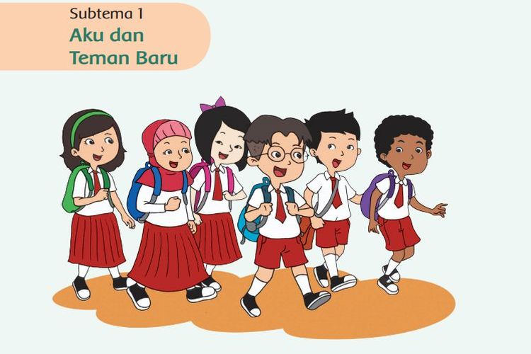 Detail Gambar Kartun Siswa Sd Aku Anak Indonesia Nomer 18