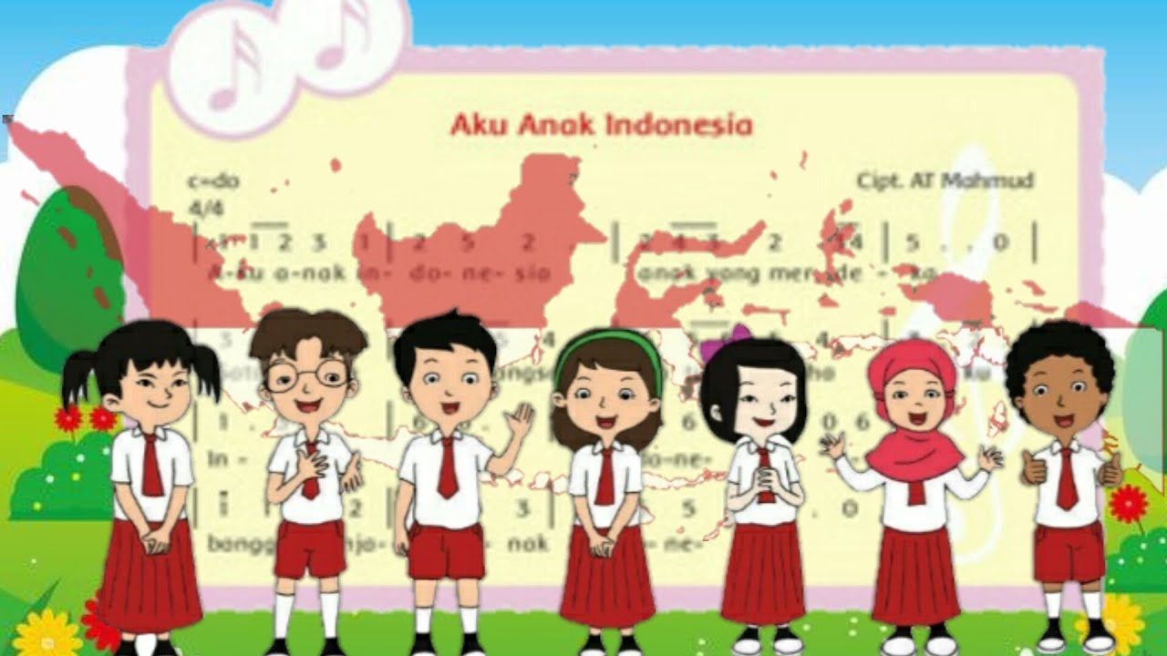 Detail Gambar Kartun Siswa Sd Aku Anak Indonesia Nomer 6