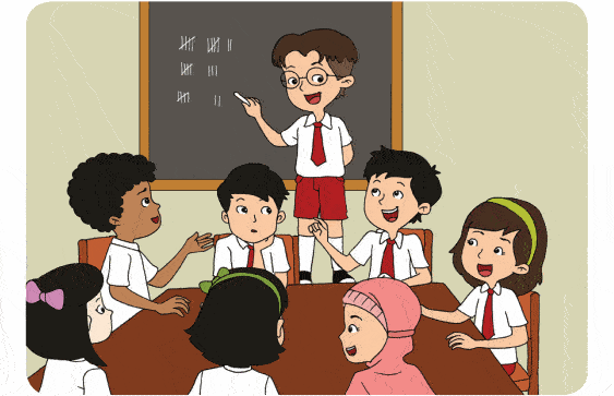 Detail Gambar Kartun Siswa Sedang Belajar Di Kelas Nomer 43