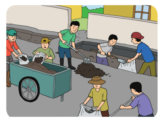 Detail Gambar Kartun Siswa Sedang Kerja Bakti Di Lingkungan Sekolah Nomer 22