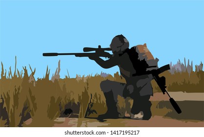 Detail Gambar Kartun Sniper Nomer 32