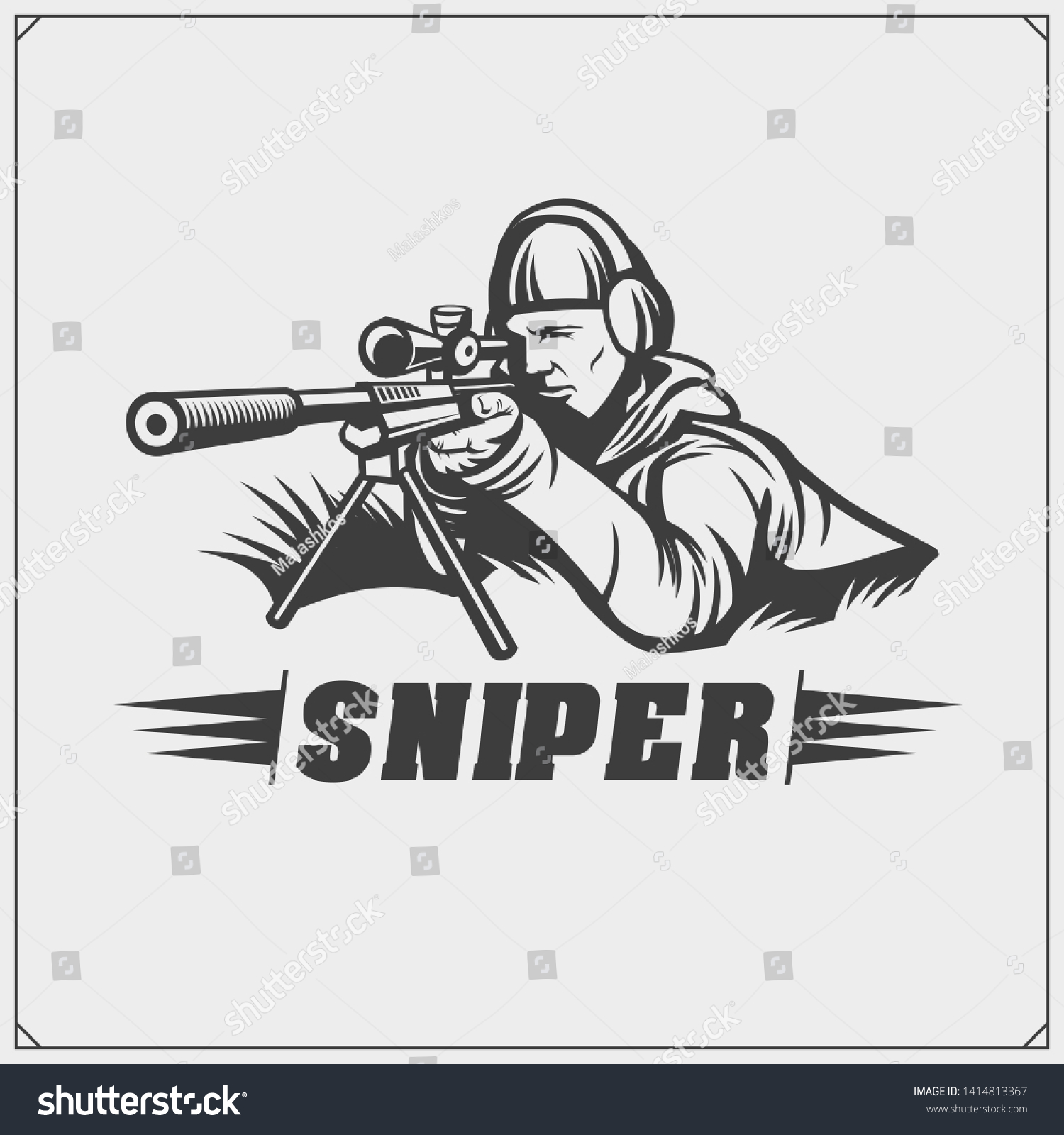 Detail Gambar Kartun Sniper Nomer 5