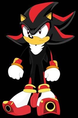 Detail Gambar Kartun Sonic Hitam Png Nomer 4