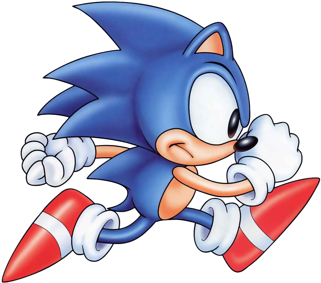 Detail Gambar Kartun Sonic Hitam Png Nomer 30