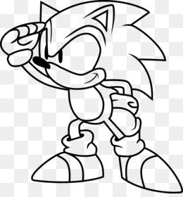 Detail Gambar Kartun Sonic Hitam Png Nomer 31