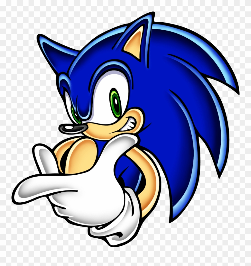 Detail Gambar Kartun Sonic Hitam Png Nomer 6