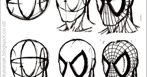 Detail Gambar Kartun Spiderman Mewarnai Nomer 49