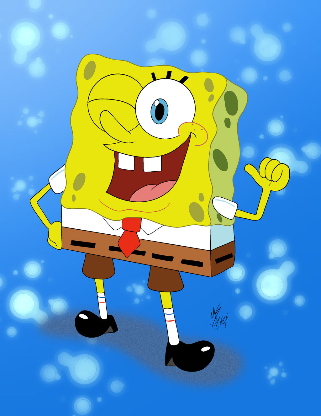 Detail Gambar Kartun Spongebob Bergerak Nomer 34