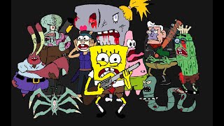 Detail Gambar Kartun Spongebob Zombie Nomer 8