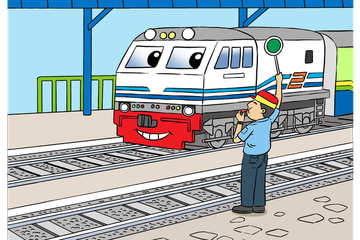 Detail Gambar Kartun Stasiun Nomer 11