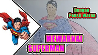 Detail Gambar Kartun Superman Mewarnai Nomer 47