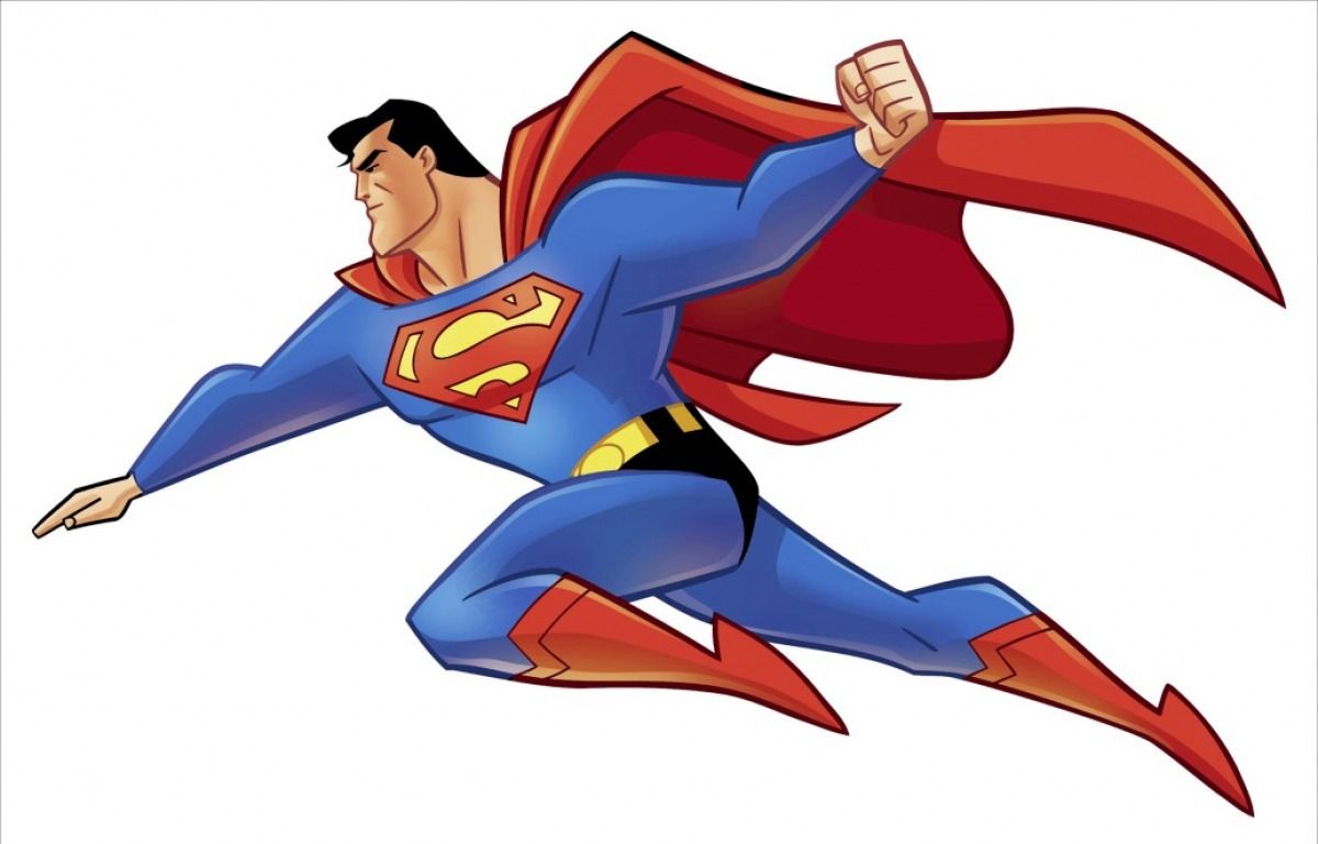 Detail Gambar Kartun Superman Mewarnai Nomer 6