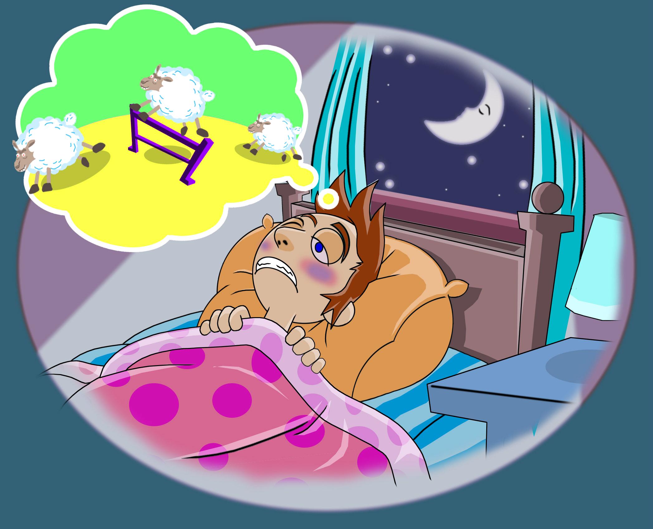 Detail Gambar Kartun Susah Tidur Nomer 24