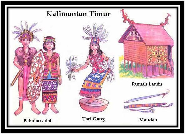 Detail Gambar Kartun Tarian Daerah Kalimantan Utara Nomer 33