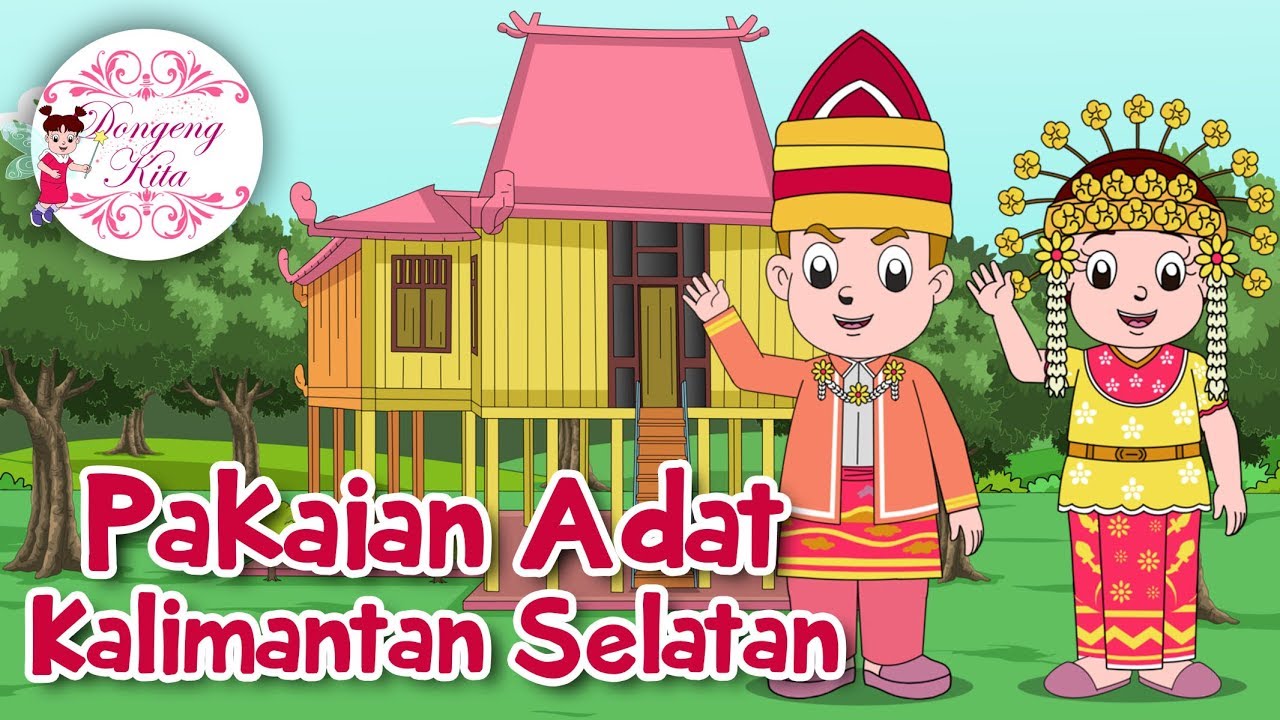 Detail Gambar Kartun Tarian Daerah Kalimantan Utara Nomer 38