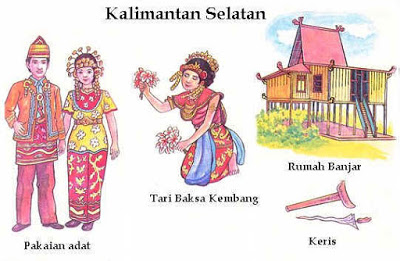 Detail Gambar Kartun Tarian Daerah Kalimantan Utara Nomer 50