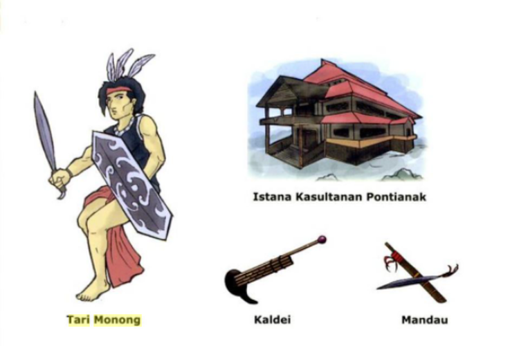 Detail Gambar Kartun Tarian Daerah Kalimantan Utara Nomer 52