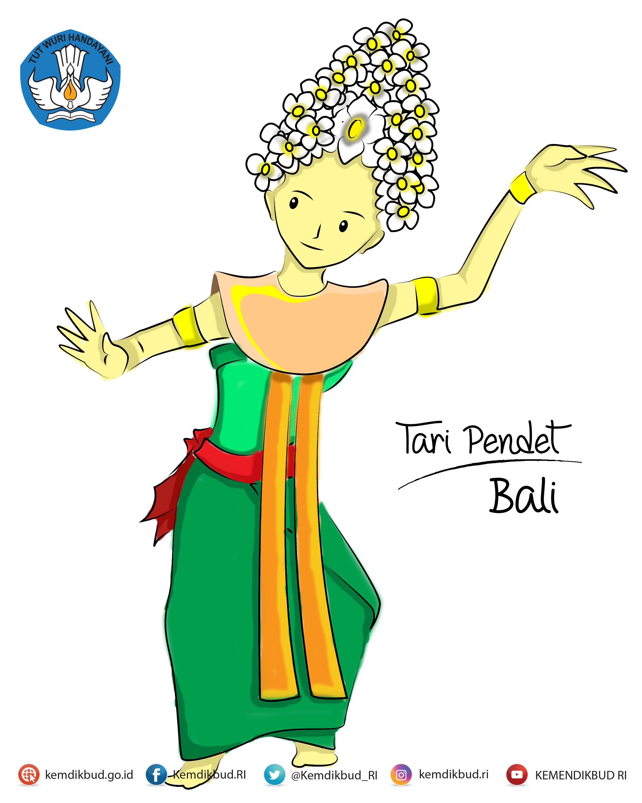 Detail Gambar Kartun Tarian Tradisional Nomer 46