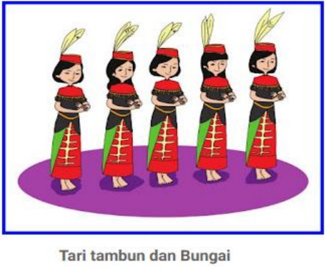 Detail Gambar Kartun Tarian Tradisional Indonesia Nomer 49