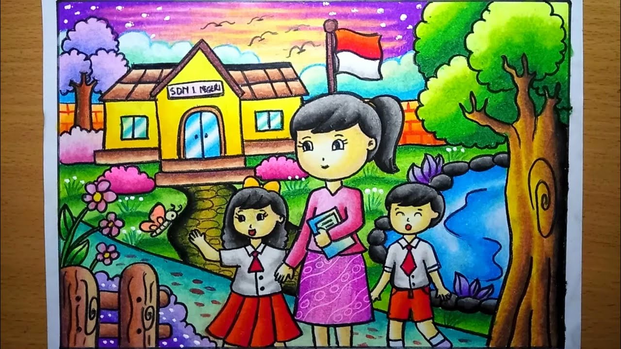 Detail Gambar Kartun Tema Pendidikan Nomer 21