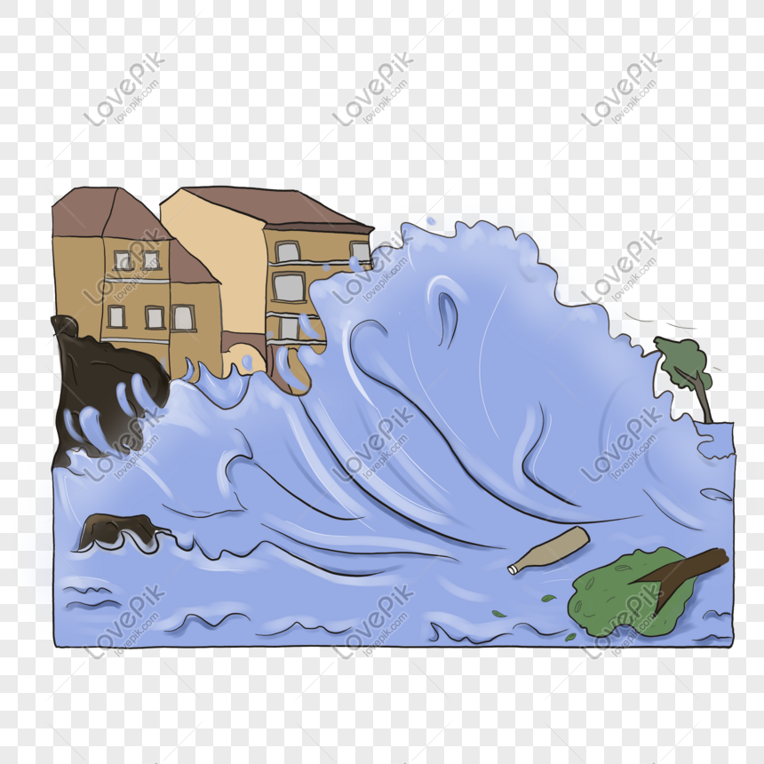 Detail Gambar Kartun Tentang Banjir Nomer 46