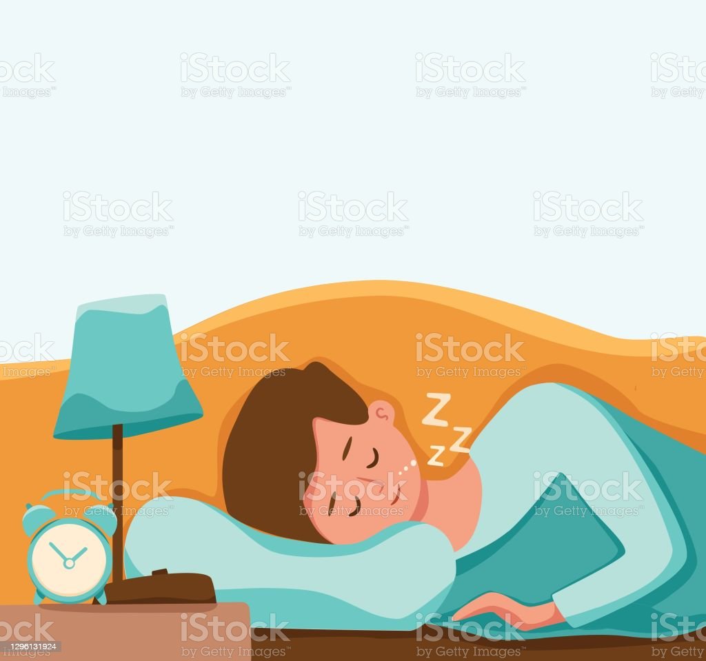 Detail Gambar Kartun Tidur Tidak Sehat Nomer 4