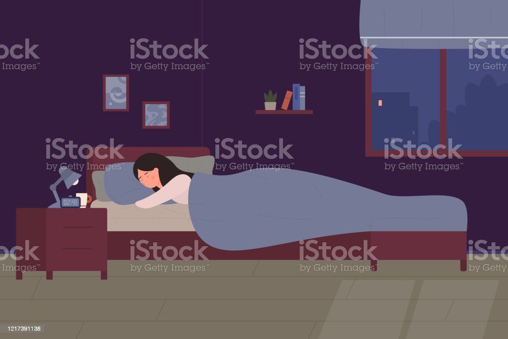 Detail Gambar Kartun Tidur Tidak Sehat Nomer 40