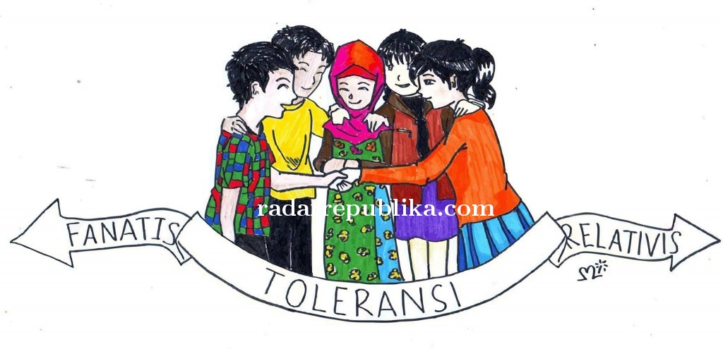 Detail Gambar Kartun Tolong Menolong Berbeda Agama Nomer 4