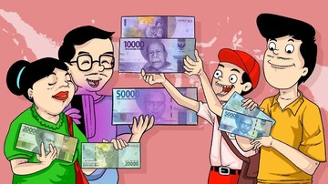 Detail Gambar Kartun Uang Rupiah Nomer 40