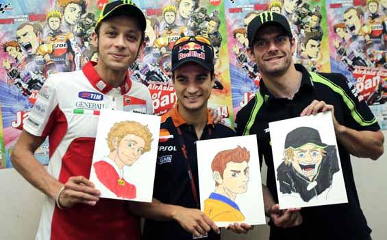 Detail Gambar Kartun Valentino Rossi Nomer 37